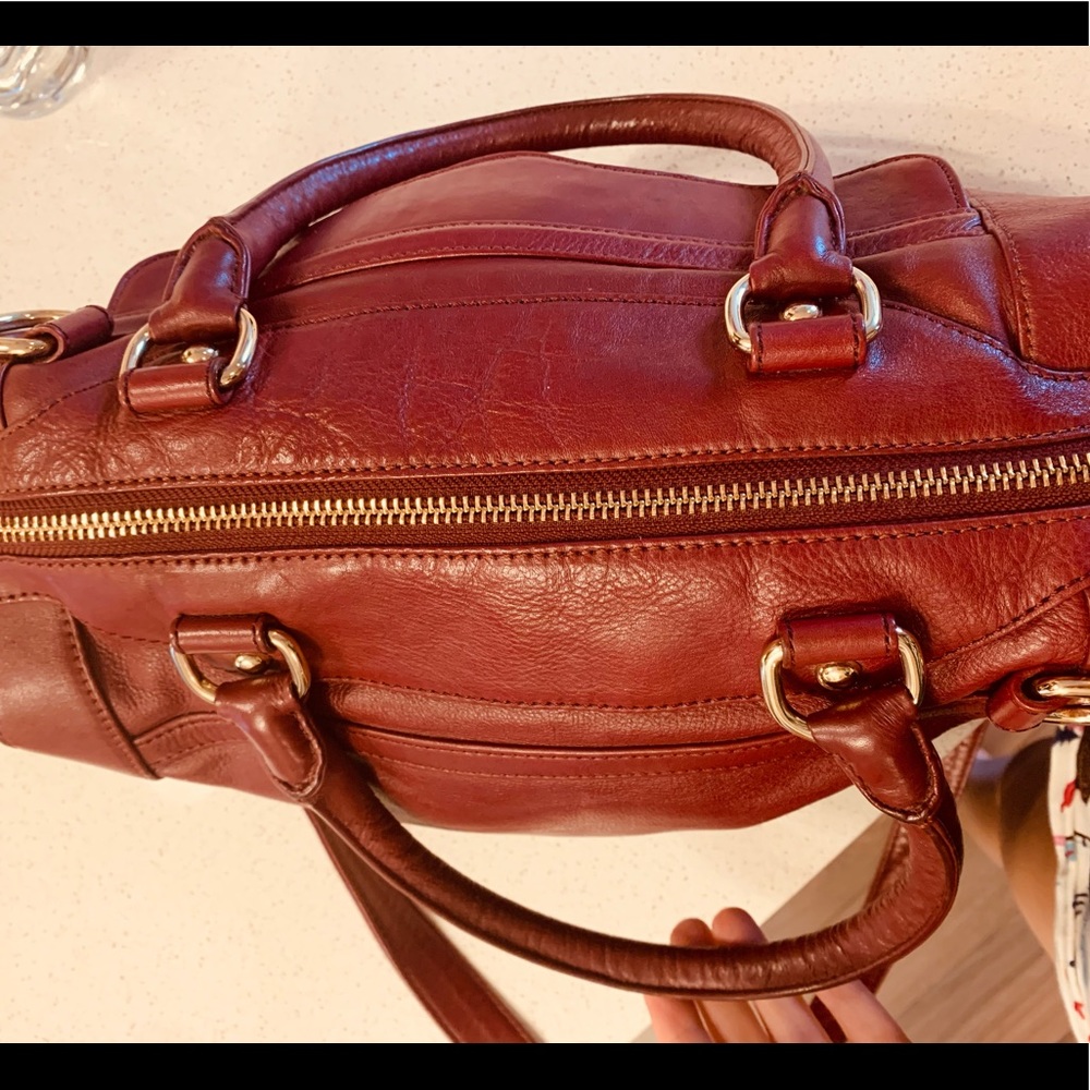 Rebecca Minkoff M.A.B Satchel in Port - Picture 5 of 9